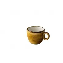 [QU96554] Taza Moka Jersey Amarilla Apilable 8 Cl.