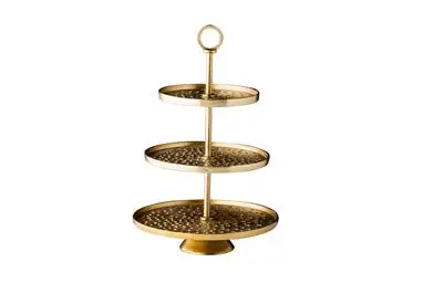 [WCC302520] Expositor 3 Alturas Gold 30 / 25 / 20 X 47 Cm.