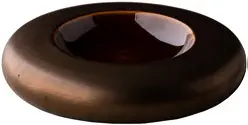 [RD18425] Zz26 Plato Oro Metalico 22 Cm.