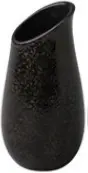 [RD18723] Jarra Stone Negro Satin 14 Cm.