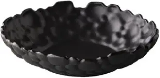 [RD18820] Zz26 Ensaladera Bubble Coupe Negra 24,5X5,5 Cm.