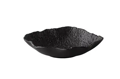 [RD20003] Ensaladera Rock Negra 19,2X4,4 Cm.
