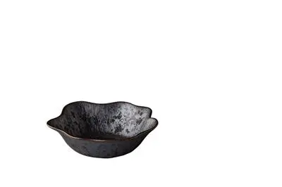 [RD21005] Bol Shell Dip Negro 9,3X2.8 Cm.