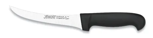 [787001] Cuchillo deshuesar curvo negro 15 cm