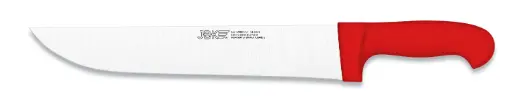 [608312] Cuchillo carnicero inyectado rojo 30 cm