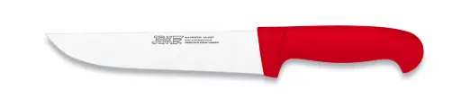 [608307] Cuchillo Carnicero Inyectado Rojo 18 Cm.
