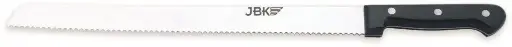 [538018] Cuchillo pastelero sierra negro 46 cm