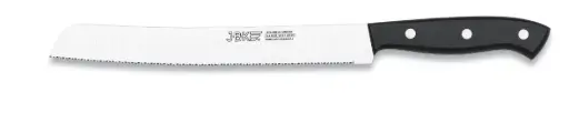 [81001] Cuchillo pan sierra Premium blanco / negro