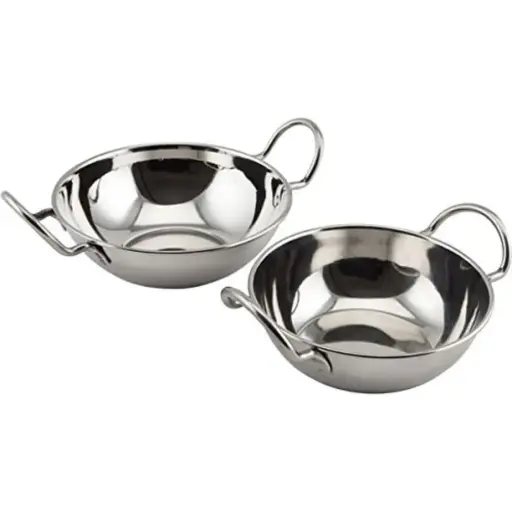 [BD15] Bol Degustacion C/Asas Inox. 15 Cm.