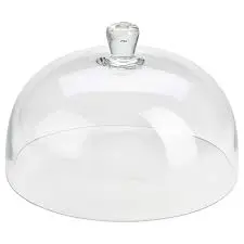 [GCC30] Campana Cubreplatos Cristal 29.8X19 Cm.