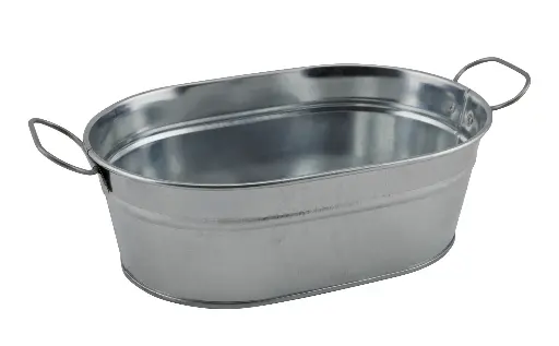 [GSB2315] ZZ26 Rustidera degustación galvanizado 23x15x7 cm