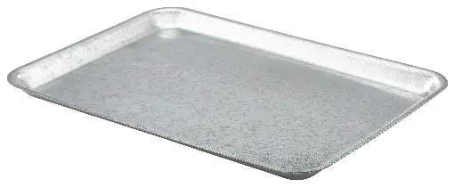 [GST3726] ZZ26 Galvanised steel tray 37x26,5x2 cm