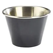 [RAMST2BK] Ramequin Inox. Negro 71 Ml.