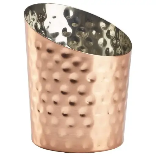 [SVHA10C] Bol Deg. Amartillado Conico Cobre 11.6X9.5 Cm
