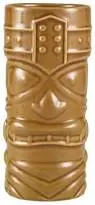 [TKM400BR] Vaso Tiki Alto Marron 40 Cl.