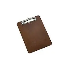 [WMC17] Porta Menu Clip Madera A5 18.5X24.5 Cm.