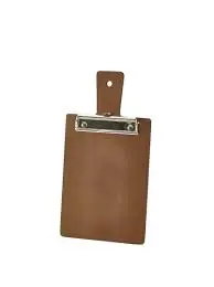 [WMP5] Porta Menu Clip Madera C/Mango A5 30.5X16 Cm.