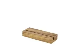 [WMS20] Soporte Menu Madera Acacia 20X3.2X7.5 Cm.