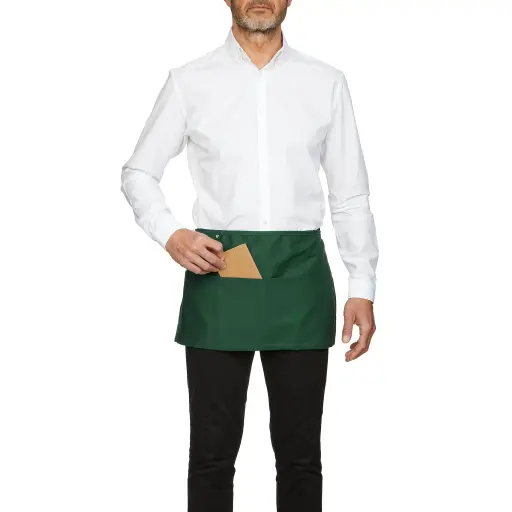 [MB7550A03-P01E501] Mandil verde inglés 75x50 cm