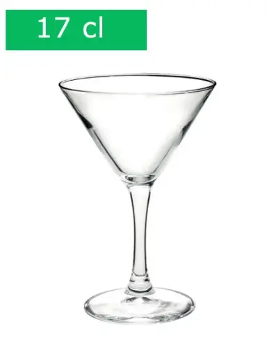 [166131] Copa Martini Bartender 17 Cl.