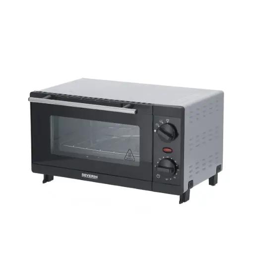[2052] Horno negro / plata 800 W