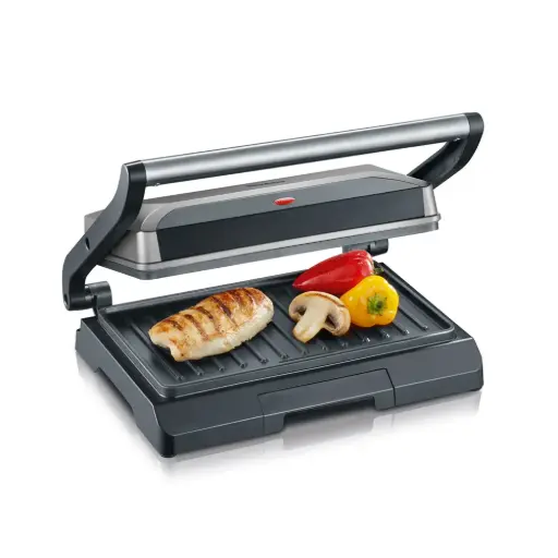 [2394] Plancha Electrica Grill Antiaherente 800 W.