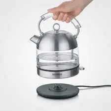 [3454] HERVIDOR ELECTRICO CRISTAL RETRO RESISTENCIA OCULTA 1.7 L. 2.400 W.