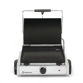 [5100042] Plancha Asar Electrica Con Tapa Glm-6 230/50-60/1