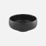 [000701316291021090] Bol Nara Relieve Negro 12X5,6 Cm.