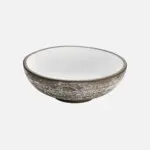 [000701316791000439] Ensaladera Renew Bicolor Struktur Blanco 17X6,5 Cm.