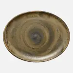 [000801223141000102] Fuente Oval Coupe Cumin 31X24 Cm.