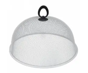 [116126001] Campana Cubreplatos Epoxi Blanco 26 Cm.