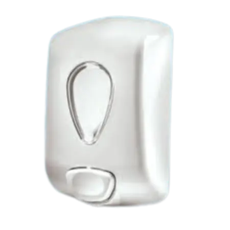 [D-7] Dosificador Jabon Mural Blanco C/Visor 0.8 L.