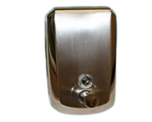 [D-8] Dosificador Jabon Mural Inox. 0,8 L.