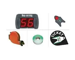 [IT-9-MD] Kit Su Turno 2 Digitos + Mando A Distancia + Expendedor En Rojo + Rollo En Verde + Cartel