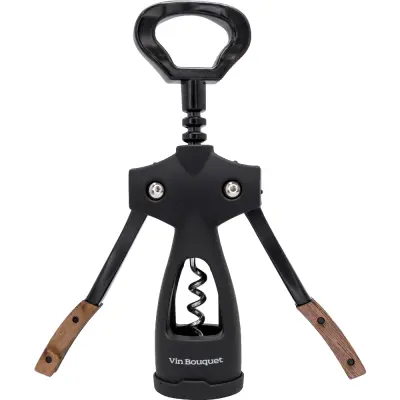 [FID 1304] Sacacorchos Palanca Negro / Madera