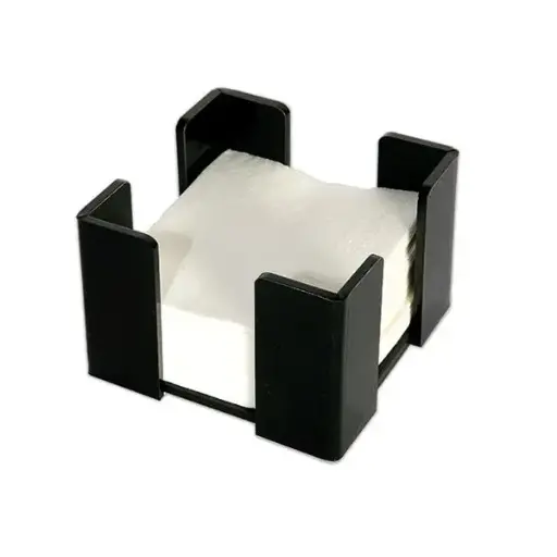[0651] Servilletero cuadrado Engomado 10x10x6,5 cm
