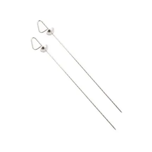 [2028] Brocheta Espada Inox. 40 Cm.