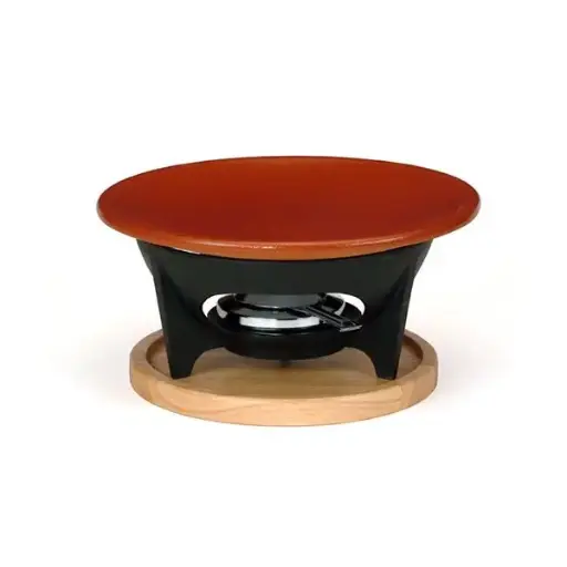 [9484] Conjunto quemador con plato churrasco 26 cm