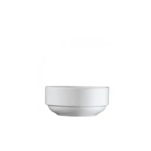 [01S0320] Bol Frig Apilable Porcelana Blanca 40 Cl. 12X6 Cm.