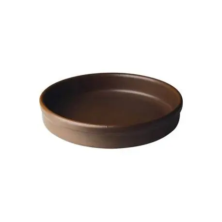 [01S1072] Cazuela Llama Marron 14 Cm.