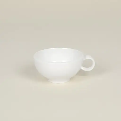 [01S1553] Zz26 Taza Desayuno Hypotenusa Fine China 19 Cl.