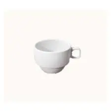 [01S0311] Taza Moka Mallorca Porcelana Blanca 9 Cl.