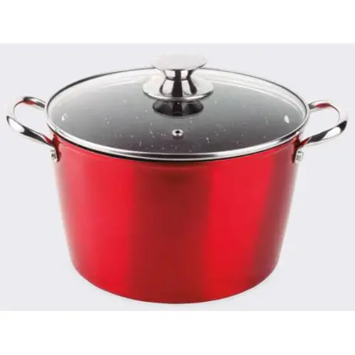 [326-24] Olla Aluminio Forjado Full Induction Red 24 Cm.