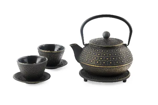 [HAKONE] Tetera hierro fundido hakone con tazas 0,8 l