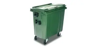 [OTKA77013] Contenedor Basura Verde 770 L.