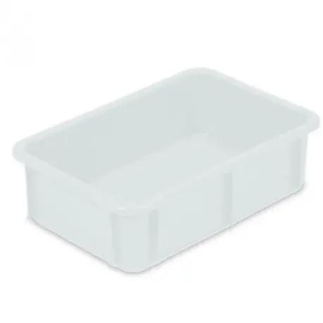 [119800] Cubeta Manutencion Blanca Lisa 35 Cl. 60X40X22 Cm.