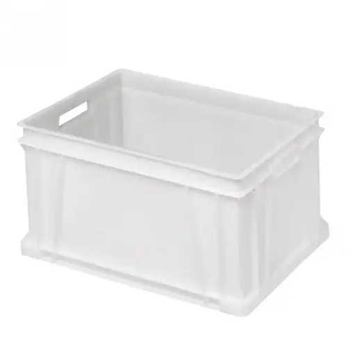 [643200] Cubeta Manutencion Lisa Blanca 63 L. 60X40X32 Cm.