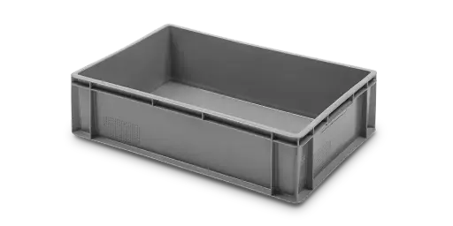[641706] Cubeta manutención lisa gris 33 l 60x40x17 cm