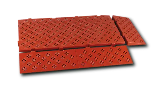 [C50/20L00] Rampa Tarima Encajable Blanca 50X20X5 Cm.